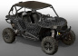 Preview: Invision Plaid Schwarz für Polaris RZR 1000 XP/Turbo 2 Türer 2013-2018